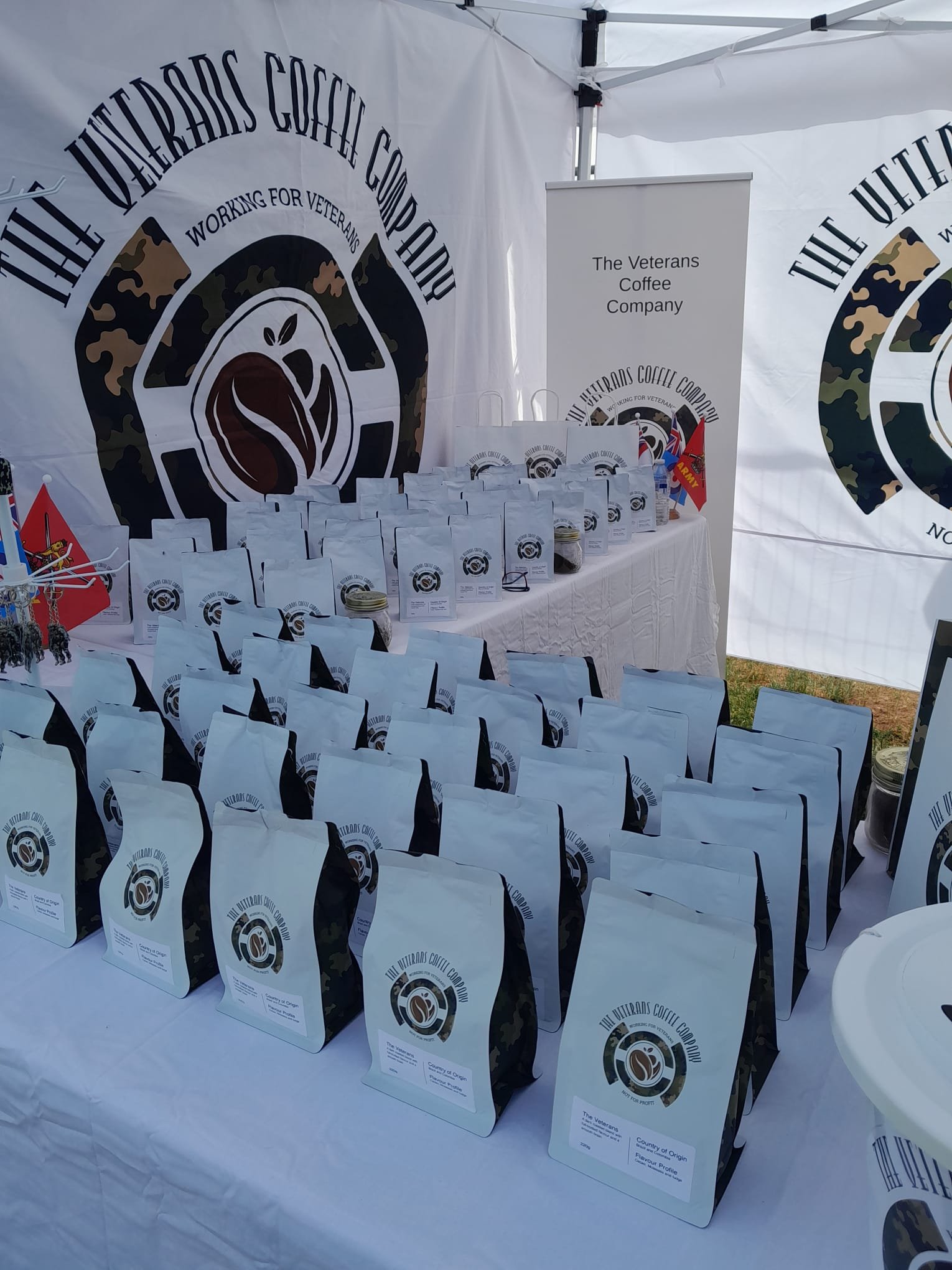 The Veterans Coffee Company coffee
